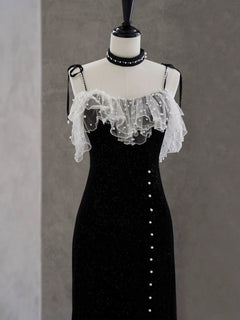 Black Short Evening Dress