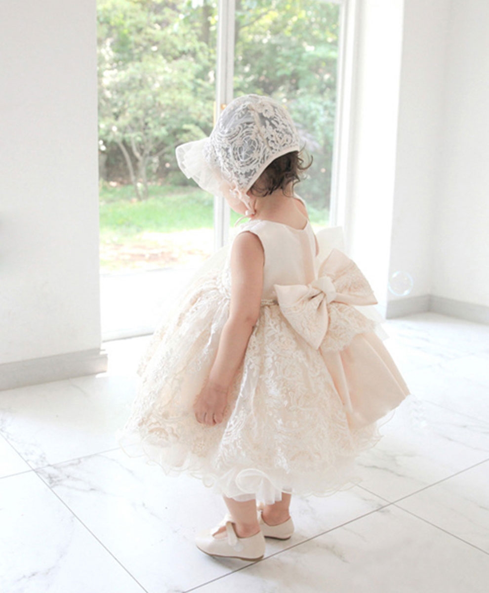 baby champagne dress Noralee Dahlia Dress in Champagne 6M Champagne Youth