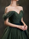 Elegant Sweetheart Neck Tulle Sequin Long Prom Dress, Backless Graduation Dresses