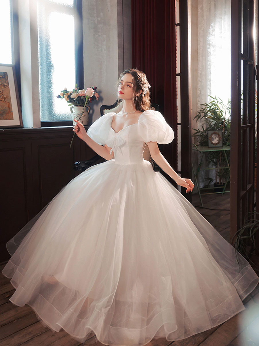 Tulle Puffy Prom Dresses 2019 Charming Off Shoulder A-line Tulle Backless Puffy Prom Dresses Tulle Puffy Prom Dresses 2019 Charming Off Shoulder A-line Tulle Backless Puffy Prom Dresses