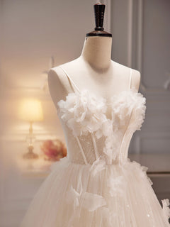 Shiny Champagne Formal Dress