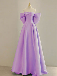 Purple Long Prom Dresses