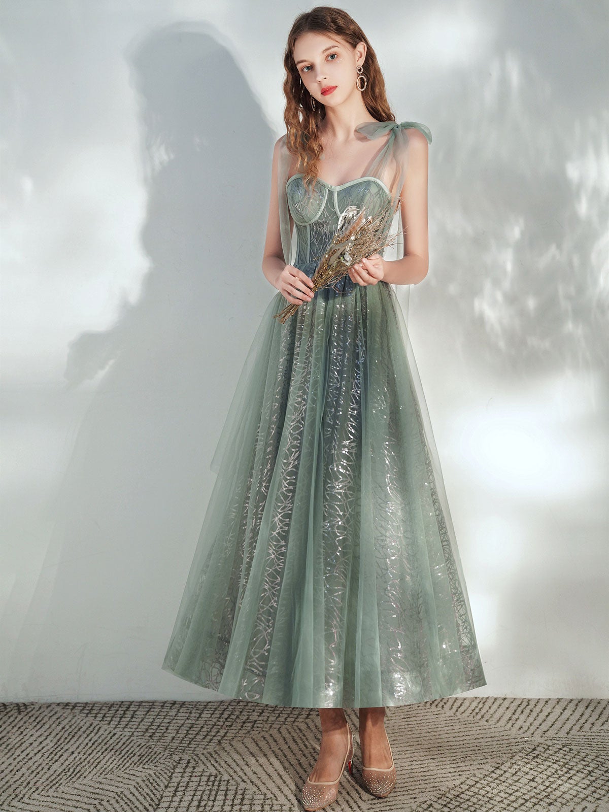 Gray sweetheart neck tulle short prom dress, gray tulle homecoming dress