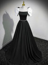 Black long prom dresses