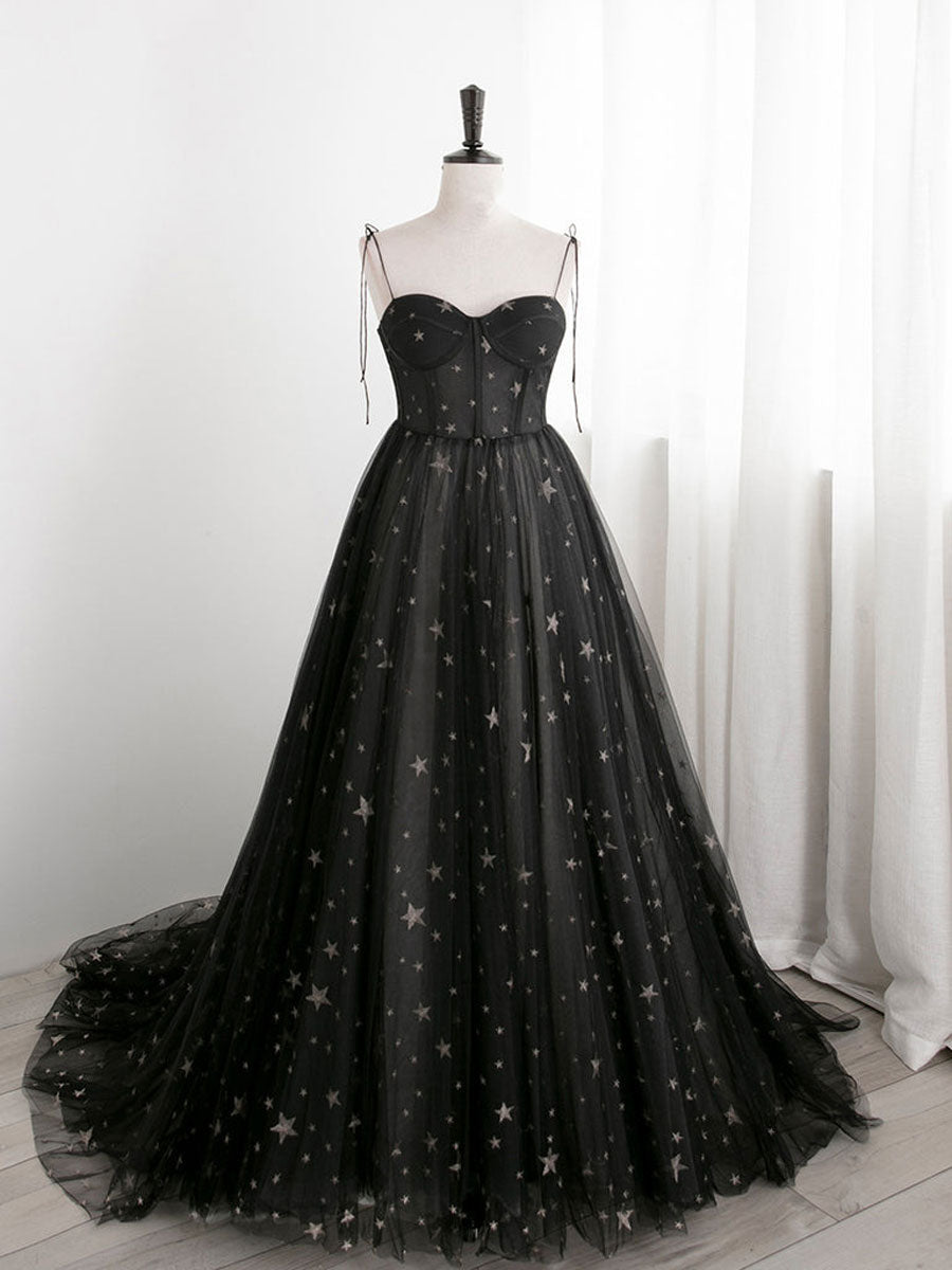 Sweetheart Neck Black Long Prom Dresses, Black Long Formal Evening Dresses, US 14 / Custom Color / No Rush Sweetheart Neck Black Long Prom Dresses, Black Long Formal Evening Dresses, US 14 / Custom Color / No Rush