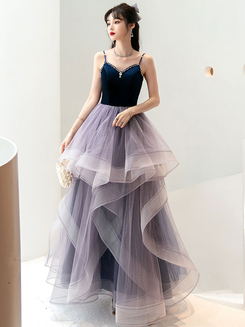 purple dresses for graduation Purple Prom Dress Long Evening Gown Graduation Party Dress Formal Dress For Prom fg2265