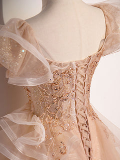 Champagne Formal Dress