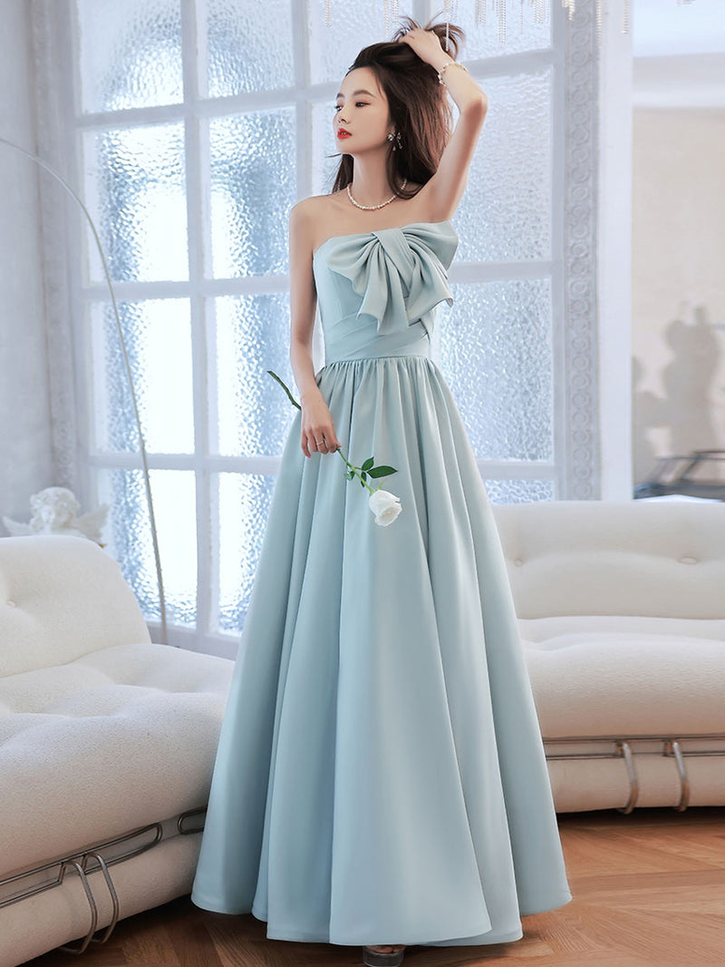 simple bridesmaid dresses blue Sky Blue Bridesmaid Dresses