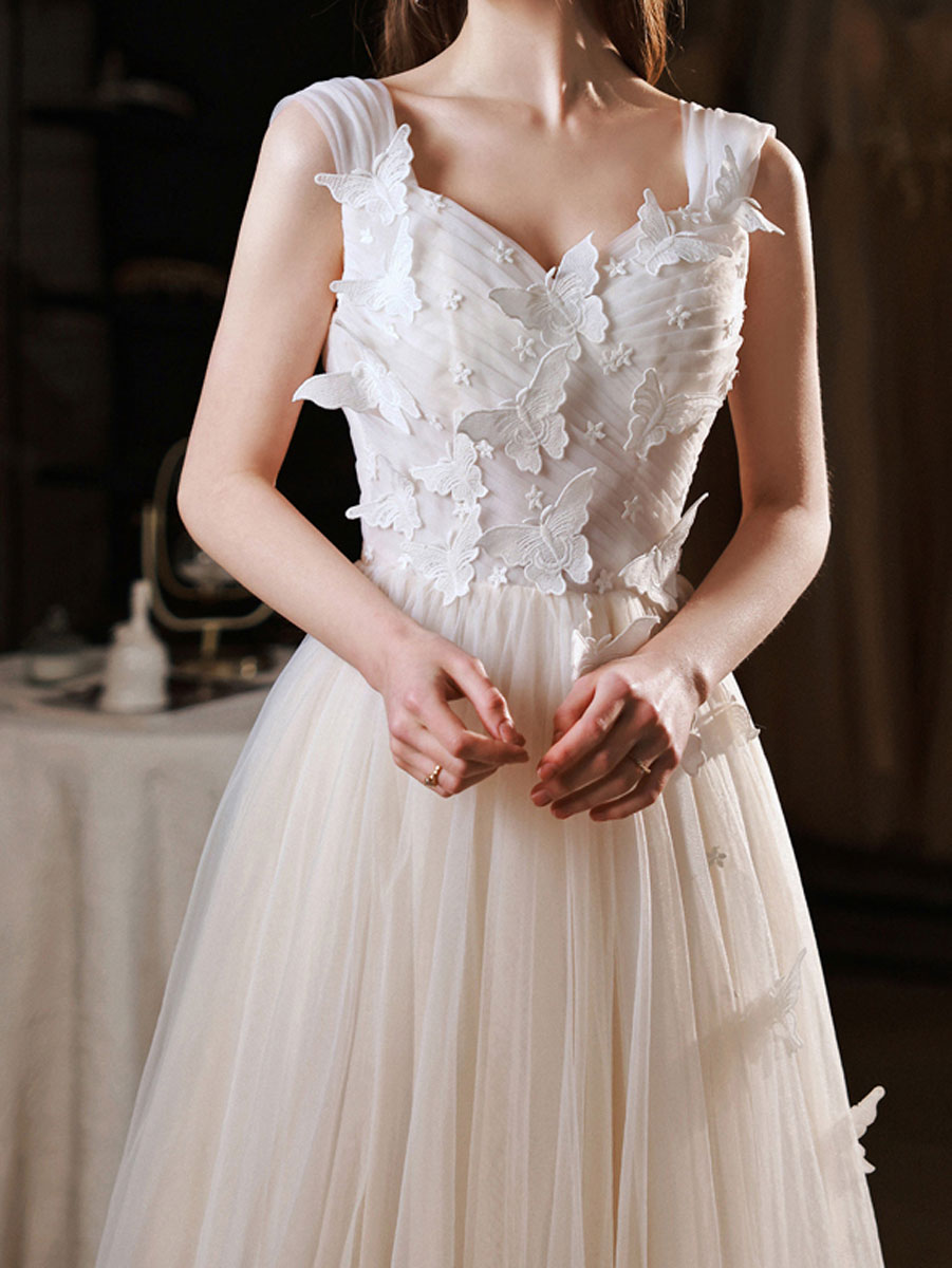 Light Champagne Short Prom Dress, Champagne Homecoming Dresses