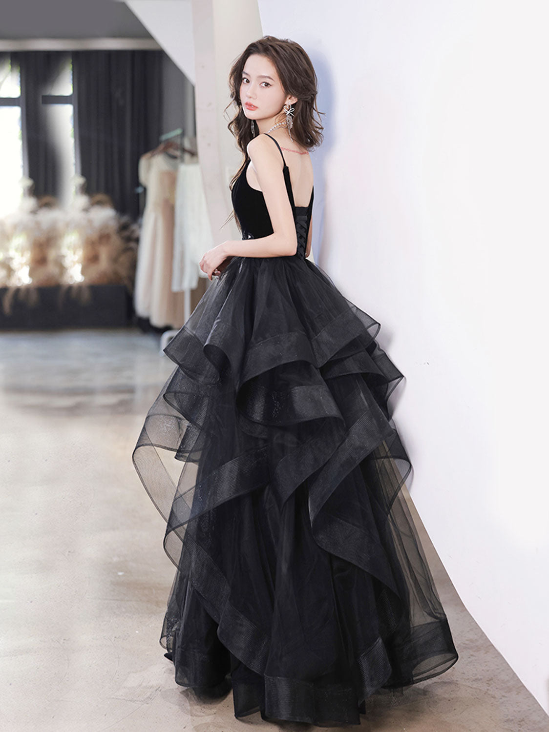 Black Formal Evening Dress