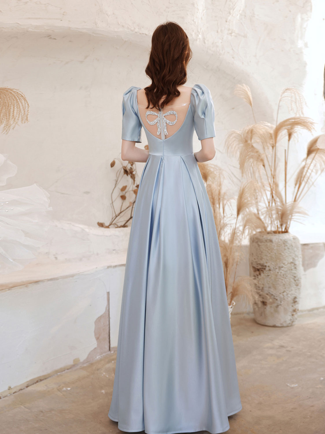 Blue Evening Dress
