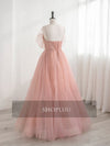 Pink Formal Long Evening Dresses