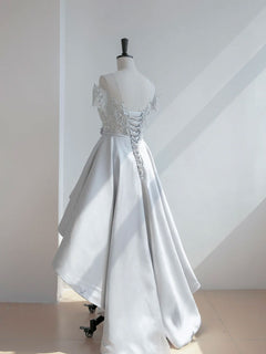 Gray Bridesmaid Dresses