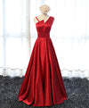 Stylish  Satin Long Prom Gown, Formal Dress