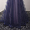Simple V Neck Long Purple Prom Dress, Purple Long Evening Dress