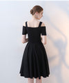 Cute Black Short Prom Dress, Short Party Dress