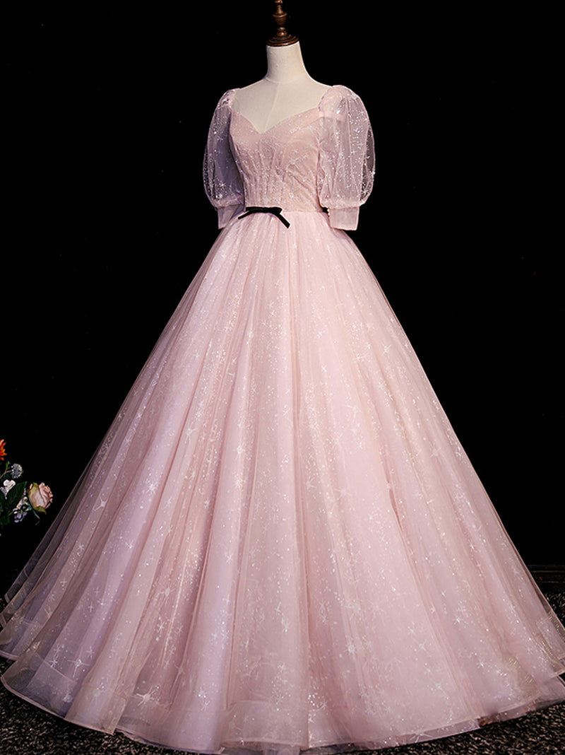 Ava Presley 38332 Long Sleeve Velvet Sequin Shimmer A Line Ballgown Pr –  Glass Slipper Formals
